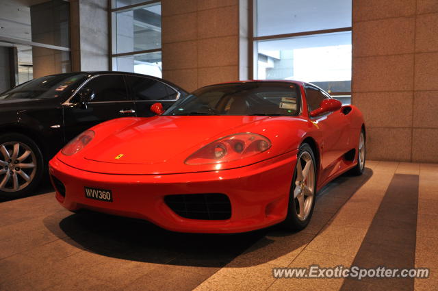 Ferrari 360 Modena spotted in Bukit Bintang KL, Malaysia