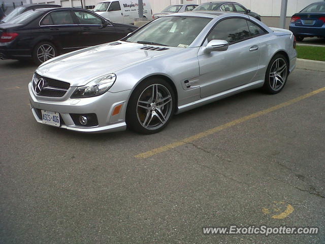 Mercedes SL 65 AMG spotted in Toronto, Ontario, Canada