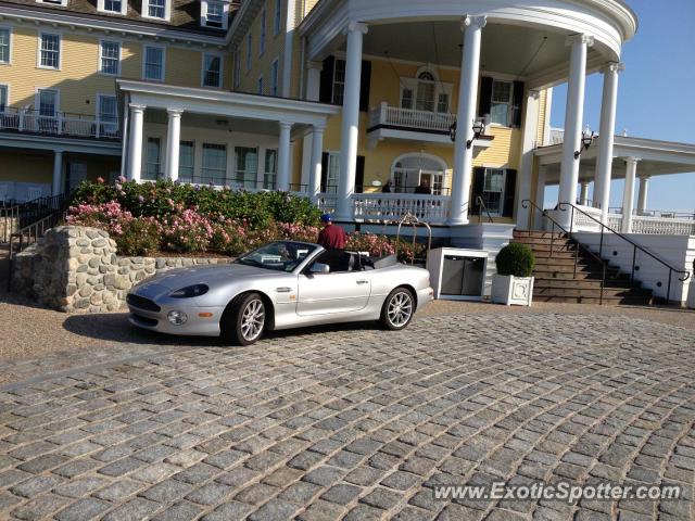 Aston Martin DB7 spotted in Watch Hill, Rhode Island