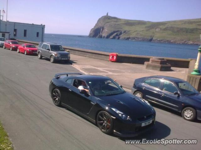 Nissan GT-R spotted in Port erin, United Kingdom
