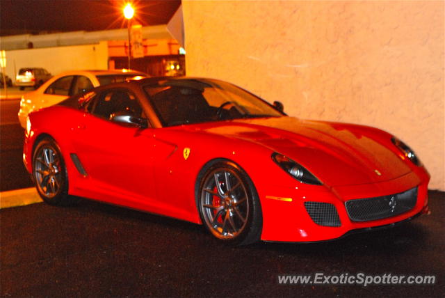 Ferrari 599GTO spotted in Caldwell, New Jersey