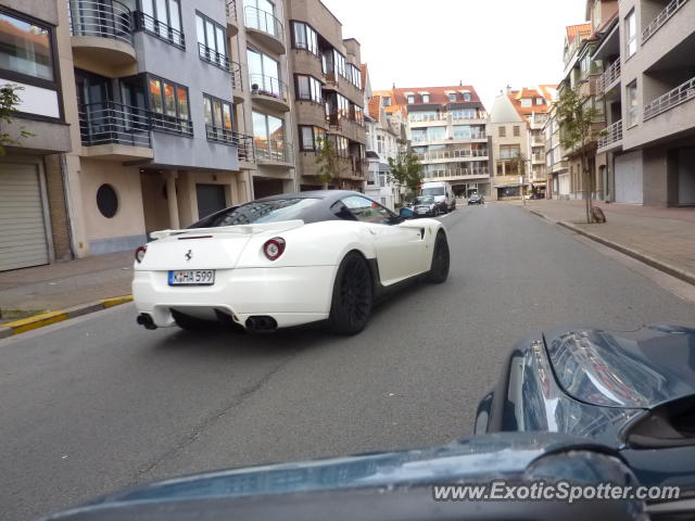 Ferrari 599GTO spotted in Knokke, Belgium