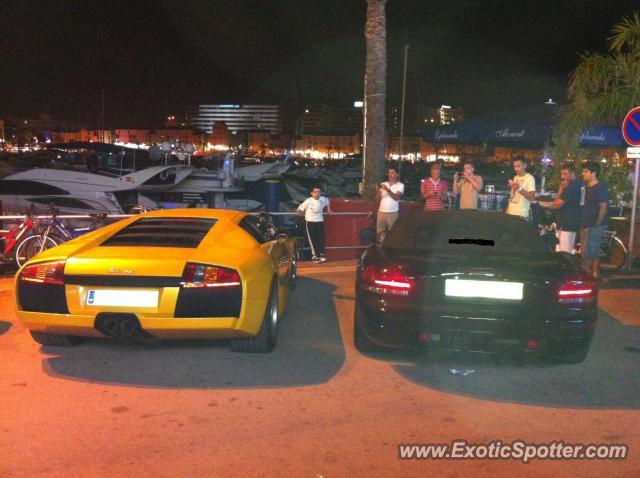 Lamborghini Murcielago spotted in Vilamoura, Portugal