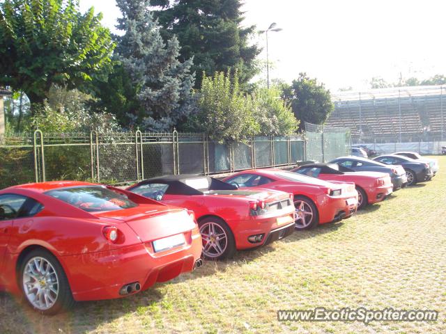 Ferrari 599GTB spotted in Milan, Italy