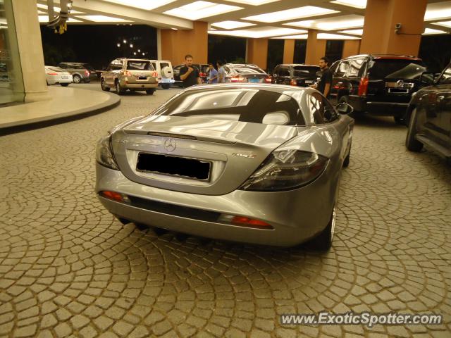 Mercedes SLR spotted in Dubai, United Arab Emirates