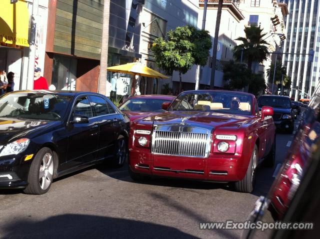 Rolls Royce Phantom spotted in Beverly Hills, California