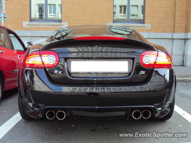 Jaguar XKR spotted in Zurich, Switzerland