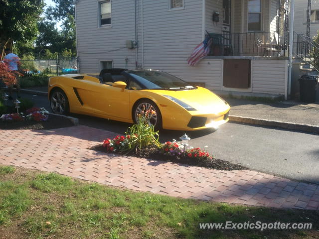 Lamborghini Gallardo spotted in Clifton, New Jersey