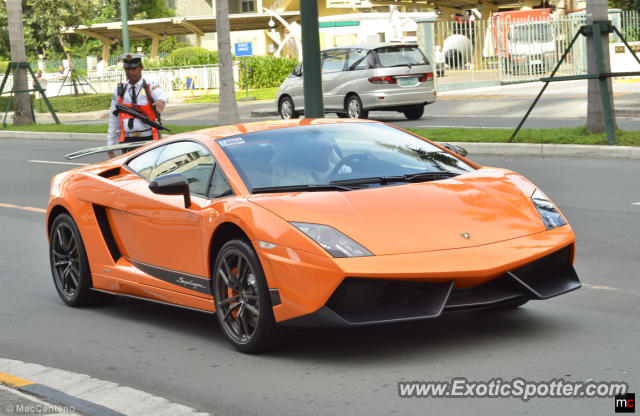 Lamborghini Gallardo spotted in Manila, Philippines