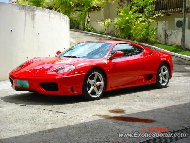Ferrari 360 Modena spotted in Manila, Philippines