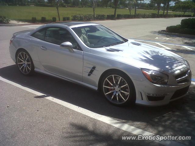 Mercedes SL 65 AMG spotted in Estero, Florida