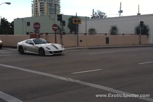 Ferrari 599GTO spotted in Ft. lauderdale, Florida