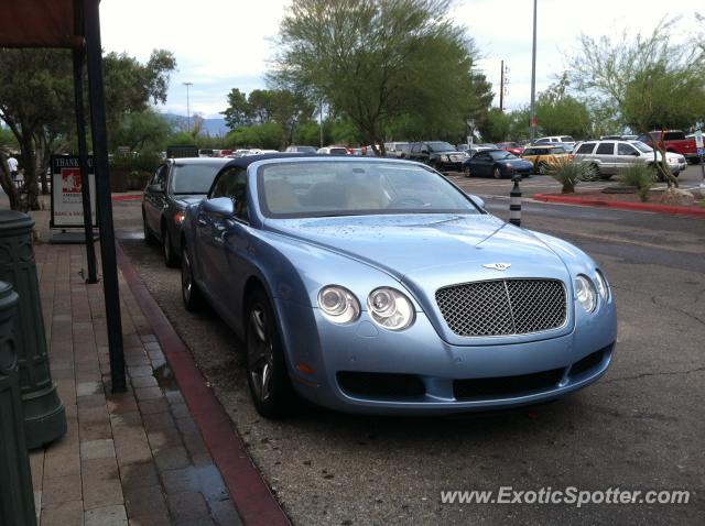 Bentley Continental spotted in Tucson, Arizona