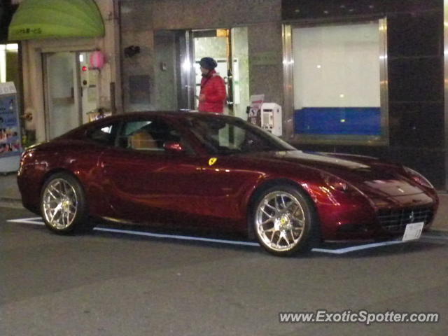 Ferrari 612 spotted in Tokyo, Japan