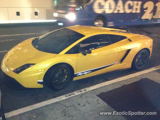 Lamborghini Gallardo spotted in San Francisco, California