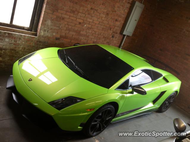 Lamborghini Gallardo spotted in NewYork, New York