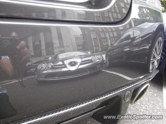 Mercedes SLR spotted in London, United Kingdom