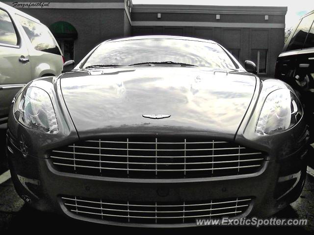 Aston Martin Rapide spotted in Fishers, Indiana