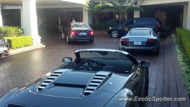 Audi R8 spotted in Laguna Beach, California