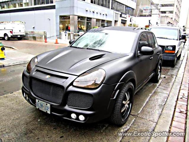 Porsche Cayenne Gemballa 650 spotted in Toronto, Canada