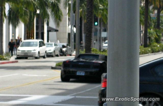 Lamborghini Gallardo spotted in Beverly Hills, California