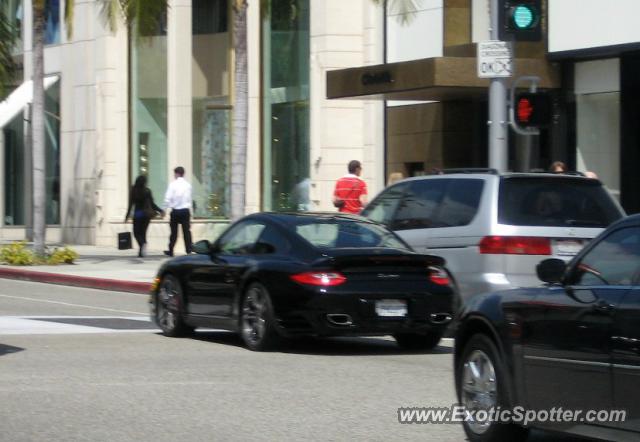 Porsche 911 Turbo spotted in Beverly Hills, California