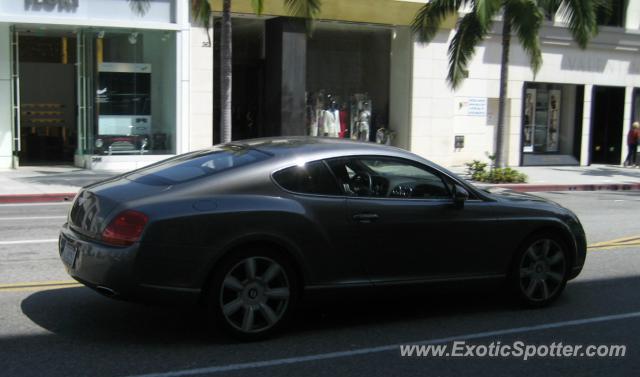 Bentley Continental spotted in Beverly Hills, California