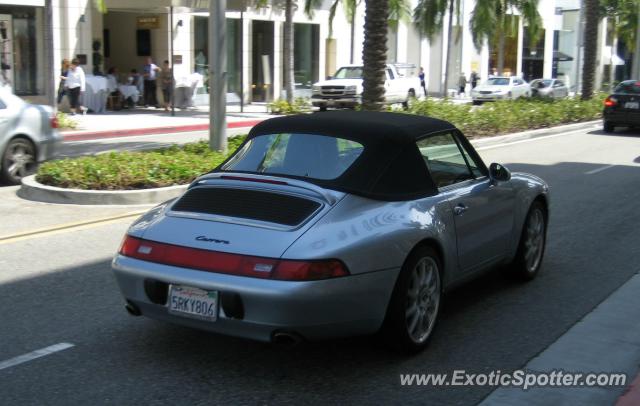 Porsche 911 spotted in Beverly Hills, California