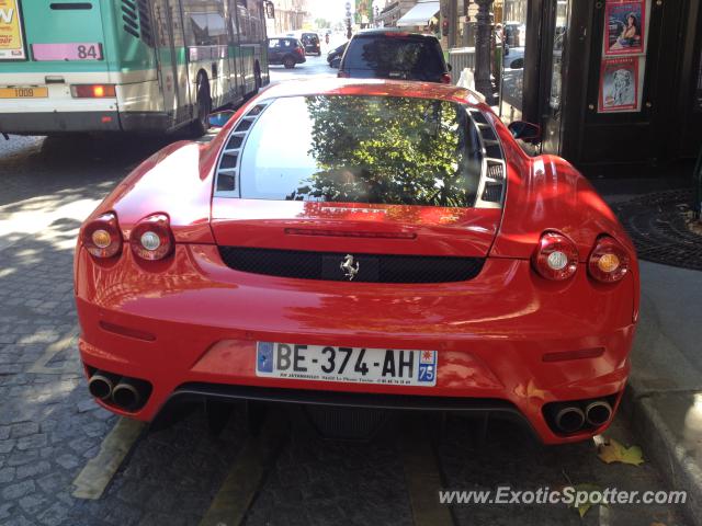 Ferrari F430 spotted in Paris, France