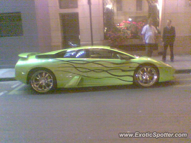 Lamborghini Murcielago spotted in Paris, France