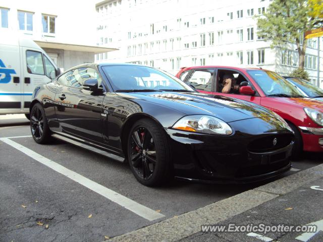 Jaguar XKR spotted in Zurich, Switzerland