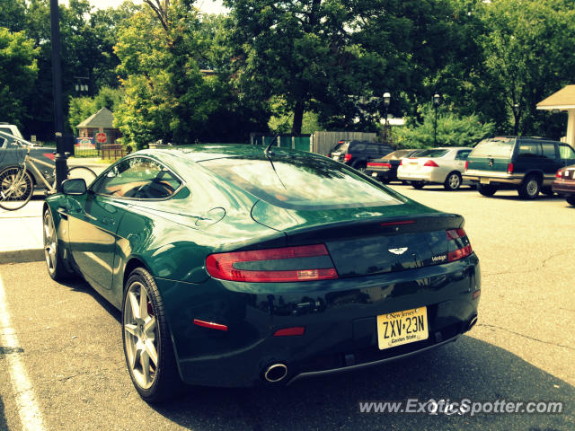 Aston Martin Vantage spotted in Glen Ridge, New Jersey