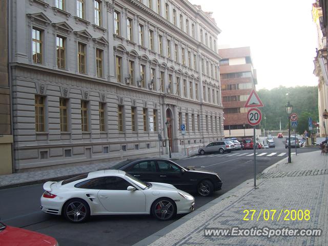 Porsche 911 Turbo spotted in Prague, Czech Republic