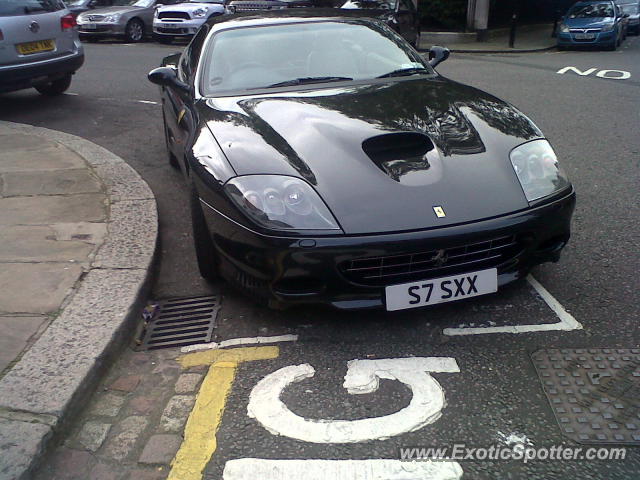 Ferrari 575M spotted in London, United Kingdom