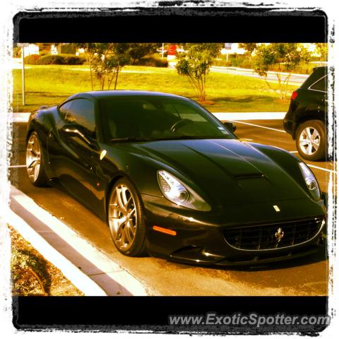 Ferrari California spotted in Austin, Texas