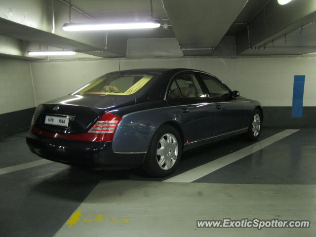 Mercedes Maybach spotted in Paris, France