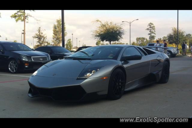Lamborghini Murcielago spotted in Houston, Texas