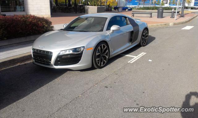 Audi R8 spotted in Laval, Canada