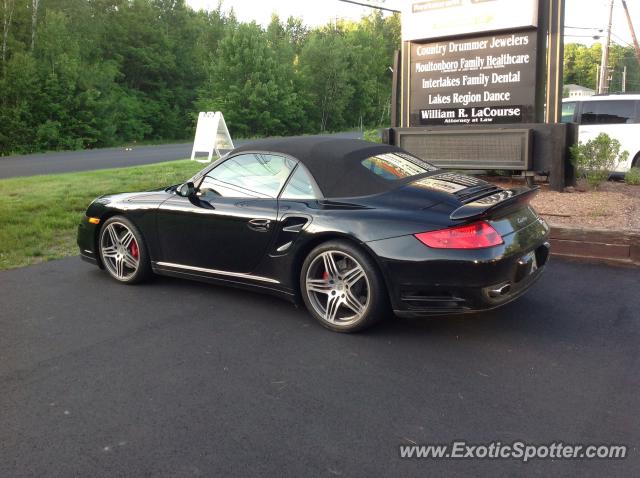 Porsche 911 Turbo spotted in Moultonborough, New Hampshire