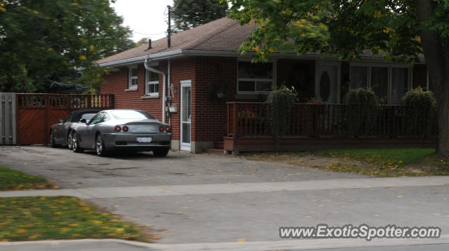 Ferrari 575M spotted in Guelph, Ontario, Canada