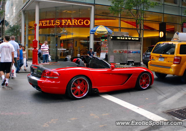 Dodge Viper spotted in Manhattan, New York