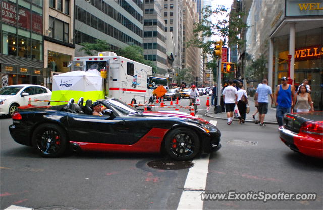 Dodge Viper spotted in Manhattan, New York