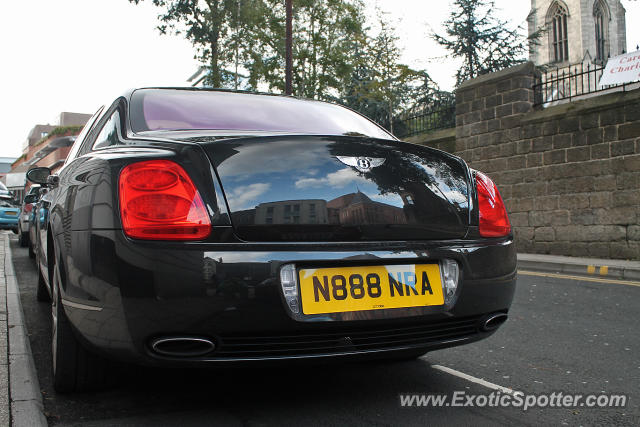 Bentley Continental spotted in Leeds, United Kingdom