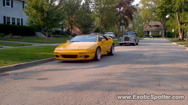 Lotus Esprit spotted in Wilmette, Illinois