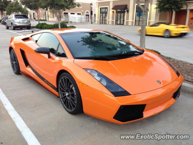 Lamborghini Gallardo spotted in Houston, Texas