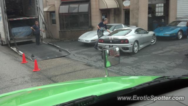 Ferrari 360 Modena spotted in Schuylkill Haven, Pennsylvania