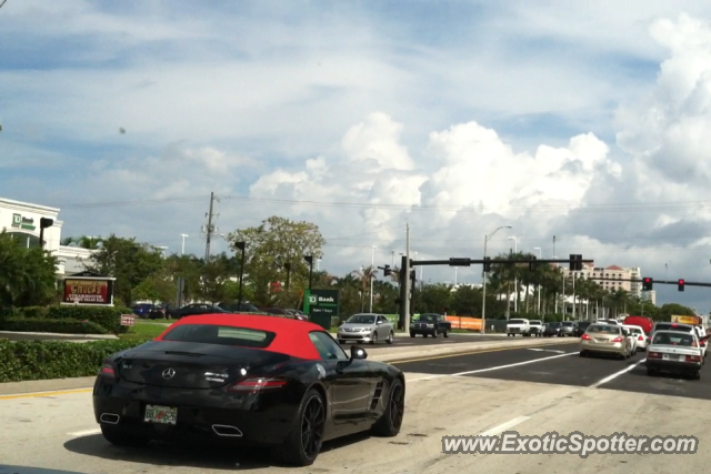 Mercedes SLS AMG spotted in Ft. Lauderdale, Florida