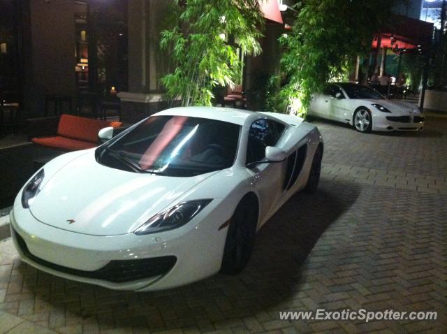 Mclaren MP4-12C spotted in Ft. Lauderdale, Florida