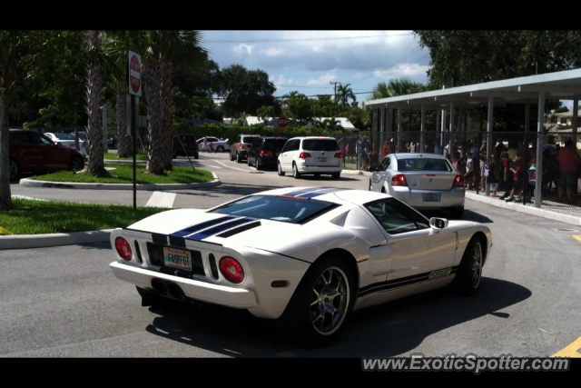Ford GT spotted in Ft. Lauderdale, Florida