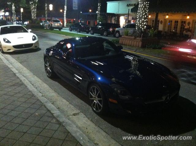 Mercedes SLS AMG spotted in Ft. Lauderdale, Florida